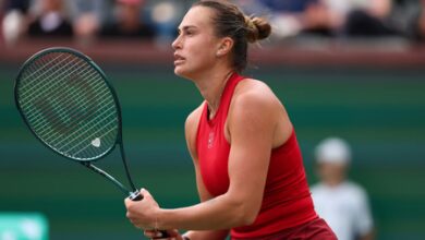 Indian Wells: Sabalenka reaches quarters for second time, Bencic stuns Gauff