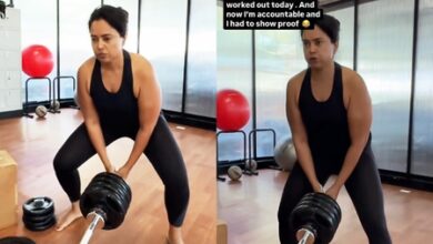 Sameera Reddy talks about misconception of weight-training