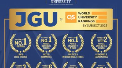 OP Jindal Global University achieves historic milestone in QS Subject Rankings 2025