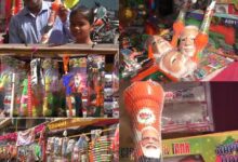 Holi celebrations in Burhanpur see tremendous demand for pichkaris, masks with PM Modi’s photo