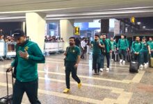 Pakistan team arrives in Christchurch for white-ball series against New Zealand