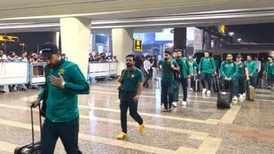 Pakistan team arrives in Christchurch for white-ball series against New Zealand