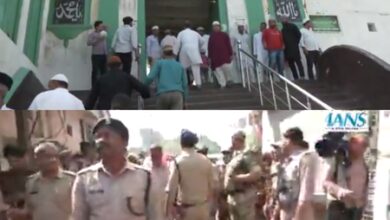 Holi procession and Friday prayers conclude peacefully amid tight security in Sambhal