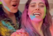 Nushrratt Bharuccha’s Holi is filled with love, laughter, and friends