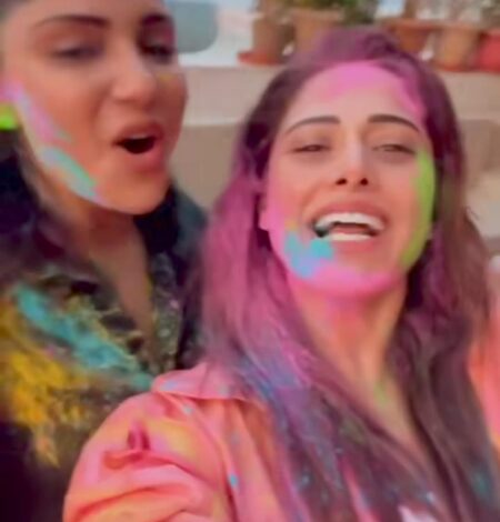 Nushrratt Bharuccha’s Holi is filled with love, laughter, and friends