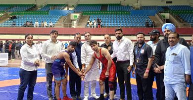 Injured Sehrawat misses out as WFI conducts trials for Asian wrestling championships (Ld)