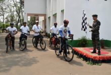 Tripura mountaineer’s Everest expedition begins with cycling journey to Nepal