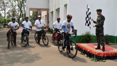 Tripura mountaineer’s Everest expedition begins with cycling journey to Nepal