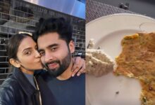 Jackky Bhagnani thanks wife Rakul Preet for a yummy treat