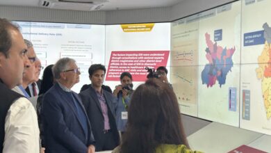 Bill Gates explores AI-driven ‘Viksit Bharat’ strategy room at NITI Aayog