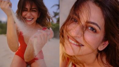 Kriti Kharbanda beats Monday blues with some stunning beach photos