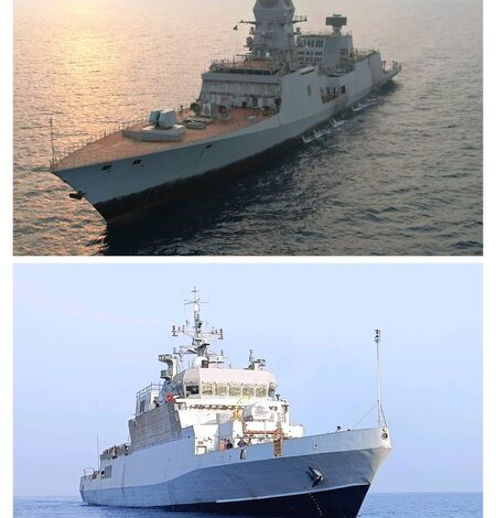 GRSE readies two more warships, including an Advanced Stealth Frigate, for delivery to Navy