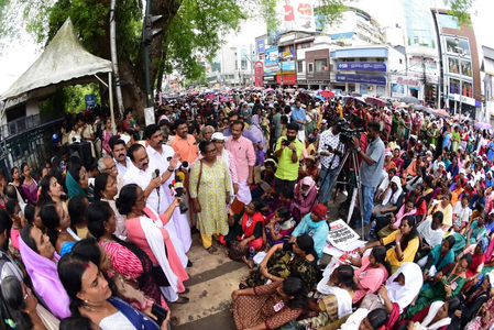 Protesting Asha workers in Kerala to intensify stir, launch indefinite fast from Thursday