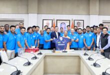 Lucknow Super Giants team meets UP chief minister Yogi Adityanath