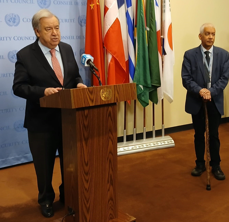 Guterres wants India, Pakistan to work together on terrorism concerns: Spokesperson