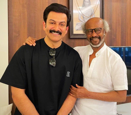 Rajinikanth was the first to see the trailer of L2: Empuraan, discloses Prithviraj