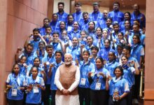 PM Modi meets Special Olympics World Winter Games contingent in Parliament