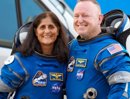 Stranded US astronauts return to Earth, after nine months in space