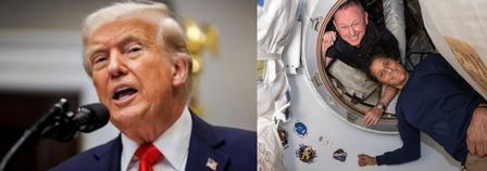 Promise made, promise kept: White House credits Trump for safe return of astronauts