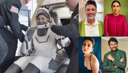 R Madhavan, Karisma Kapoor, Kriti Kharbanda, and other celebs cheer for Sunita Williams’ return to Earth