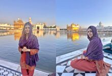 Sanjana Sanghi visits Golden temple, talks about her spiritual bond with Amritsar