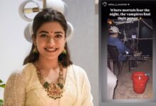 Rashmika tells how ‘Thama’ director can make a ‘vampire’ happy