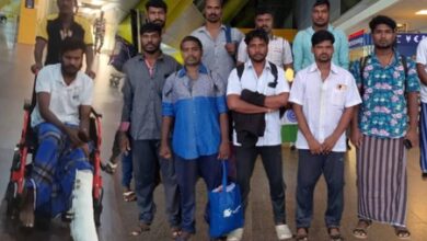 13 TN fishermen released from Sri Lankan custody arrive in Chennai