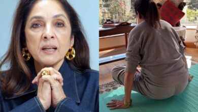 Neena Gupta begins her day with yoga and spiritual practice