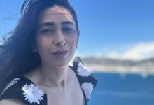 Karisma Kapoor captures the essence of a ‘blissful mood’ in new post