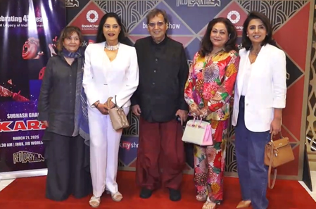 Subhash Ghai celebrates 45 years of ‘Karz’ with Simi Garewal, Tina Munim, and Neetu Kapoor