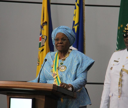 Netumbo Nandi-Ndaitwah sworn in as Namibia’s first female president