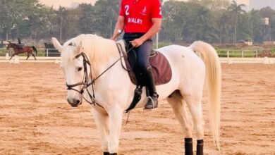 Randeep returns to horseback riding after two years of recovery from knee injury