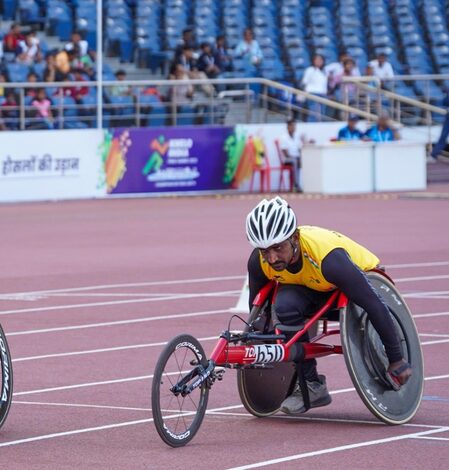 MS Dhoni fan Ramesh Shanmugam hopes to emulate his sporting idol in para athletics