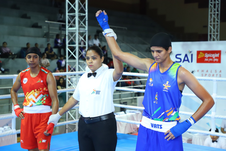 Women’s Boxing Nationals: World champ Nitu Ghanghas leads the charge as top stars cruise