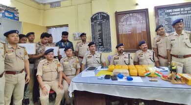 Drugs valued at Rs 5.75 crore seized in Tripura and Mizoram; 5 held