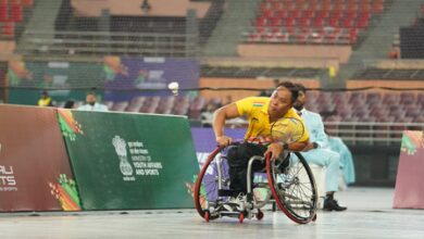 KIPG 2025: With dreams of competing in Paralympics, wheelchair-bound shuttler makes debut