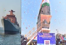 Indian Navy’s self-reliance strengthened with launch of frigate ‘Tavasya’