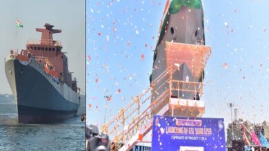 Indian Navy’s self-reliance strengthened with launch of frigate ‘Tavasya’