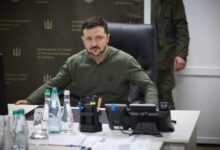 Zelensky holds military cabinet meeting in Kharkiv ahead of talks with US officials in Saudi Arabia tomorrow