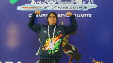 KIPG 2025: Jaspreet Kaur breaks powerlifting national record; Sheetal Devi wins archery gold; TN keep lead