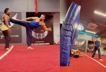 Tiger Shroff shows how he’s prepping for a ‘kickass’ week ahead