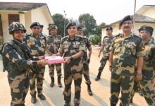 Top BSF officer visits Tripura’s first all-women border outpost