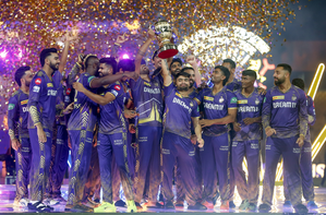 ‘Korbo, Lorbo, Jeetbo’: KKR register three stars in honour of IPL title wins