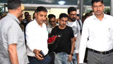 Gambhir reaches Delhi, Rohit lands in Mumbai after CT triumph