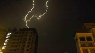 Lightning strikes three children in Chhattisgarh, turbulent weather persists in Central India