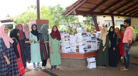 IIM Kozhikode donates books valued at Rs 1 crore to 35 Kerala colleges IIM Kozhikode donates books valued at Rs 1 crore to 35 Kerala colleges