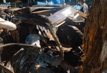 Three killed as car rams into electric pole in Bhopal