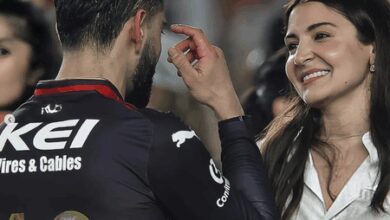 A moment stamped in history: Anushka hugs hubby Virat as his RCB registers maiden IPL win