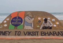 Country progressed in every field: Sand artist Pattnaik hails PM Modi’s leadership