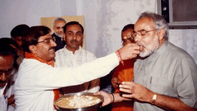 Through smiles, silence & sweets: The unspoken bond between PM Modi and Vijay Rupani